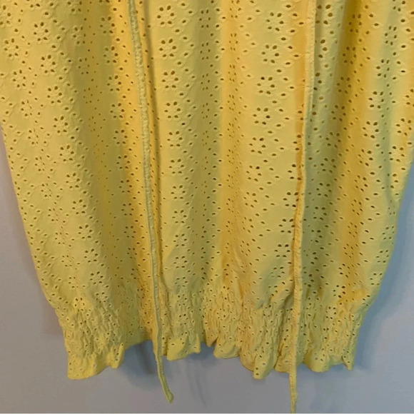 Ricki’s Yellow  Perforated blouse S - Picture 8 of 8